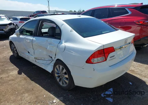 2010 Honda Civic Ex-L from USA, damaged, VIN 19XFA1F91AE013481